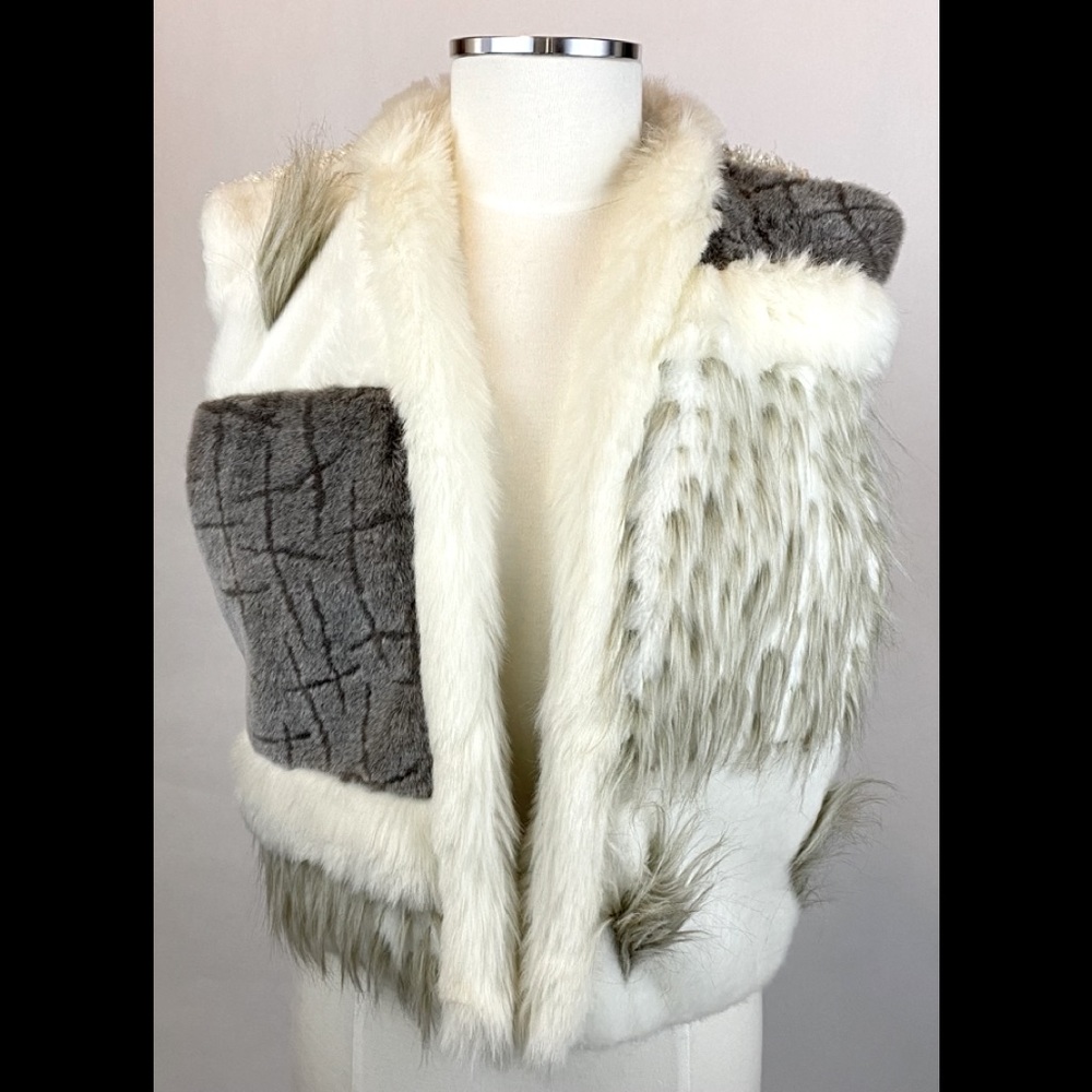 Faux Fur Vest Excellent Condition